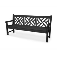 POLYWOOD Rockford 72" Chippendale Bench by POLYWOOD