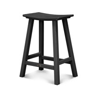 POLYWOOD Traditional Garden Patio Bar Stool