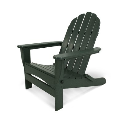 POLYWOOD Classic Oversized Folding Adirondack Chair by POLYWOOD