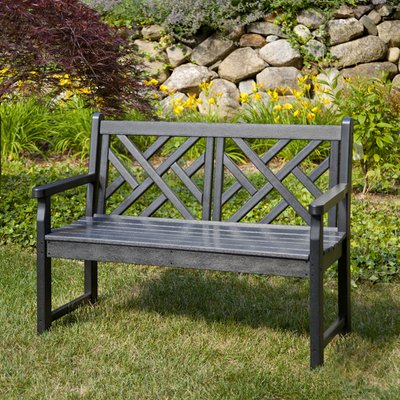 POLYWOOD Chippendale 48" Bench by POLYWOOD