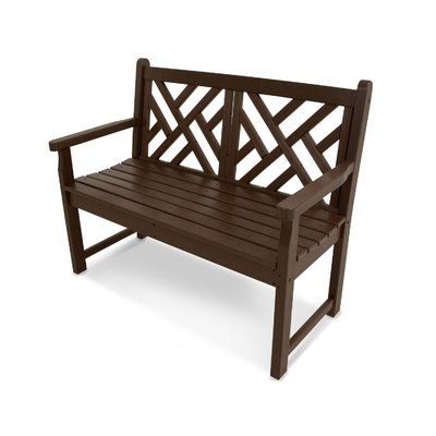 POLYWOOD Chippendale 48" Bench by POLYWOOD