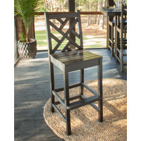 Lakeside POLYWOOD Chippendale Bar Side Chair by POLYWOOD