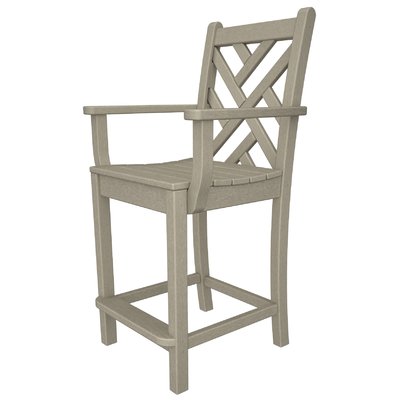 Lakeside POLYWOOD Chippendale Counter Arm Chair by POLYWOOD