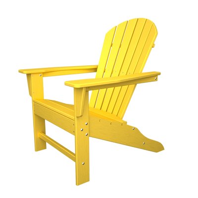 POLYWOOD South Beach Outdoor Adirondack Chair by POLYWOOD