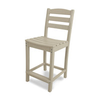 POLYWOOD La Casa Café Counter Side Chair by POLYWOOD
