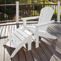 POLYWOOD Yacht Club Shellback 2-Piece Adirondack Seating Set by Trex Outdoor