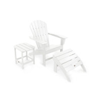 POLYWOOD South Beach Adirondack 3-Piece Set by POLYWOOD