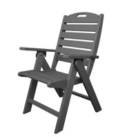 POLYWOOD Nautical Folding Highback Chair by POLYWOOD