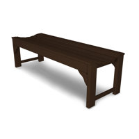 POLYWOOD Traditional Garden Backless Bench by POLYWOOD