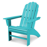 POLYWOOD Vineyard Curveback Resin Adirondack Chair by POLYWOOD