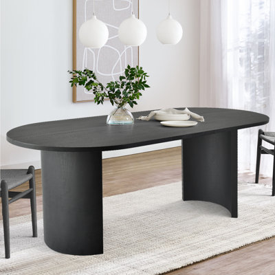 Audna 79" Oval Dining Table by Wade Logan