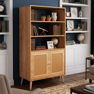 43.31" H x 35.43" W Standard Bookcase by SpiritHome