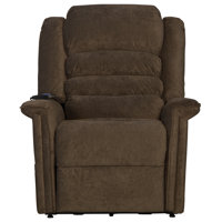 Soother Power Lift Assist Upholstered Recliner by Latitude Run