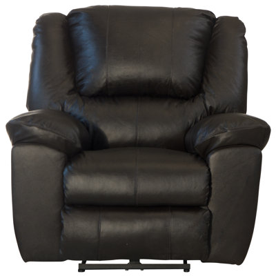 Baraona 43" Wide Leather Match Standard Recliner