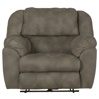 Booher Power Lay Flat Recliner with Adjustable Headrest & Lumbar and Therapeutic Heat & Massage