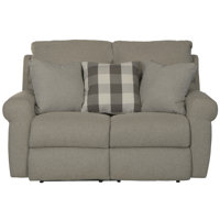 Aneeta Lay Flat Reclining Loveseat by Lark Manor