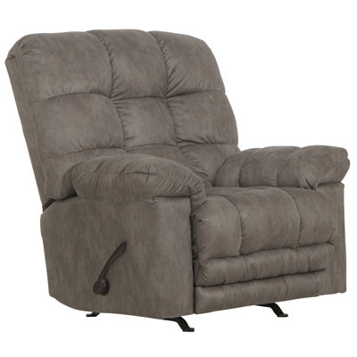 Anky Oversized Chaise Rocker Recliner with Extra Extension Footrest by Lark Manor