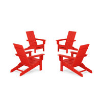 POLYWOOD x ALLModern Plastic Folding Adirondack Chair by AllModern