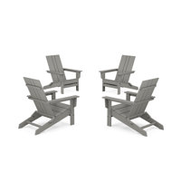 POLYWOOD x ALLModern Plastic Folding Adirondack Chair by AllModern
