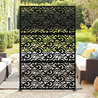 47" L X 72" H Outdoor Privacy Screens & Panels For Patio Balcony by Yuan Home