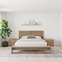 Johnnie Queen Size 4 Piece Bedroom Set by Hokku Designs