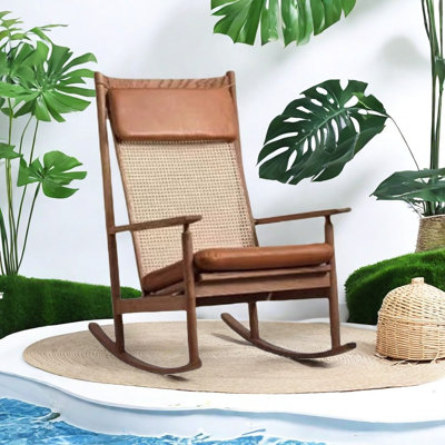 Danish Solid Wood Rocking Chair Solid Wood Rocking Chair