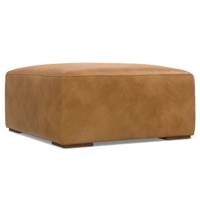 Rex 34"W Modern Ottoman by Simpli Home
