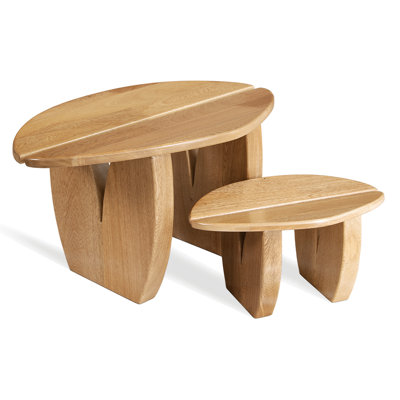 Solid Wood Accent Stool 2 - Piece Set by Robert Allen