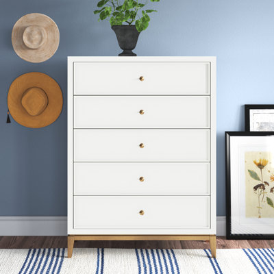 Aubry 5 Drawer Chest by Etta Avenue Teen