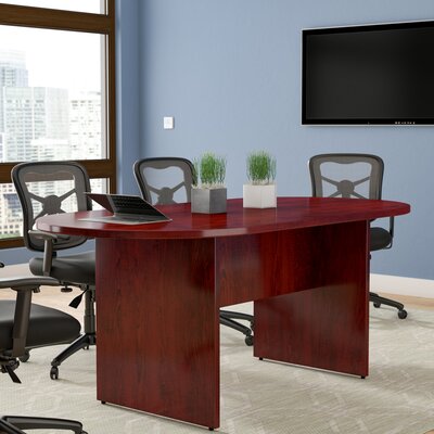 Essentials Series Oval Conference Table by Inbox Zero