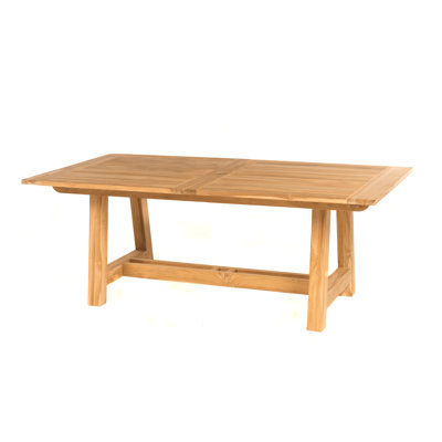 Romulus Extendable Teak Dining Table by Laurel Foundry Modern Farmhouse