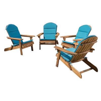 Matthias Solid Wood Folding Adirondack Chair by Rosecliff Heights