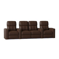 Home Theater Row Seating (Row of 4) by Red Barrel Studio