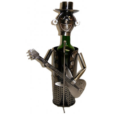 Fraser Guitarist 1 Bottle Tabletop Wine Bottle Rack by Wine Bodies