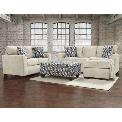 Adrie 3 Piece Living Room Set by Lark Manor