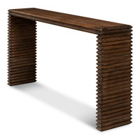 Stacked 63" Solid Wood Console Table by Sarreid Ltd