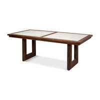 Versatilis 84" Genuine Marble Dining Table by Sarreid Ltd
