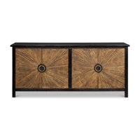 Centrum 77" Wide Mango Solid Wood Sideboard by Sarreid Ltd