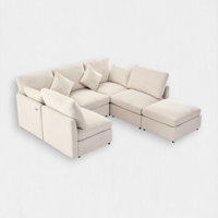 6 - Piece Upholstered Sectional by Latitude Run