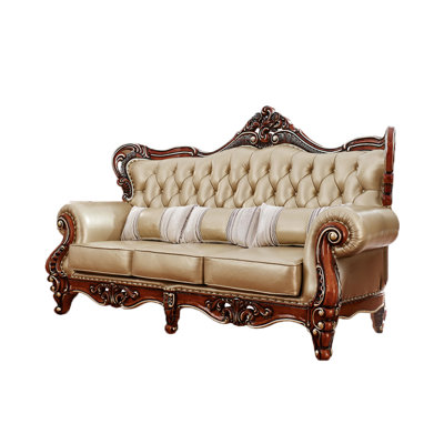 American Luxury European Leather Sofa 89.3