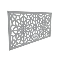 2 ft. x 4 ft. Fretwork Decorative Screen by Freestyle