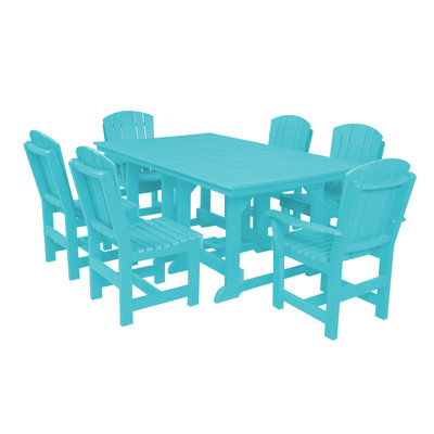 Heritage 7-Piece 44” x 72” Dining Set by Wildridge