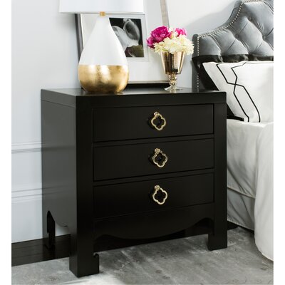 Velasco 3 Drawer Nightstand