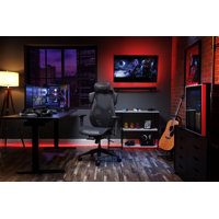 RESPAWN FLEXX Mesh Gaming Chair With Lumbar Support, Ergonomic Gaming Chair with Recline/Tilt Tension Controls, Adjustable Arms, 300lb Max Weight With by Respawn