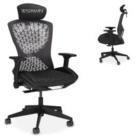 RESPAWN SPIRE Ergonomic Mesh Office Gaming Chair - High Back Home PC Computer Desk Reclining Gaming Chair, Adjustable Armrests, Adjustable Headrest, K by Respawn