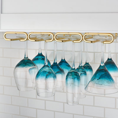 Rev-A-Shelf Quad Under Cabinet Glass & Stemware Holder by Rev-A-Shelf
