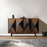 Multi-functional sideboard cabinet in living room by Ruthber Solutions