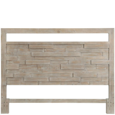 Mauve Solid Wood Panel Headboard