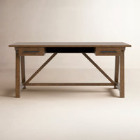 Billie Brown Writing Desk by Birch Lane