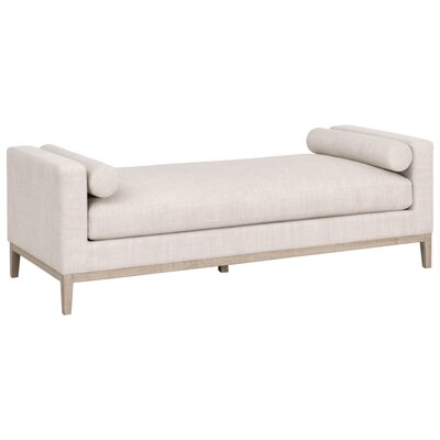 Jionni Stitch Hand Square Arms Chaise Lounge by Corrigan Studio